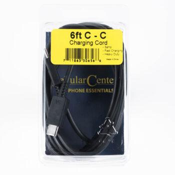 6ft C to C Charging Cord (Blister Pack)