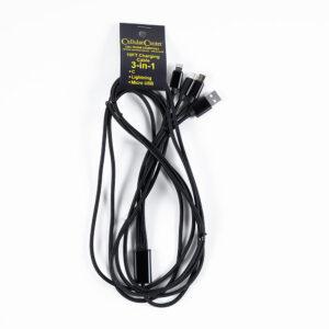 10ft 3-in-1 Charging Cord (Hanging)