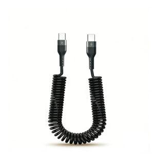 C-C Coiled Charging Cord